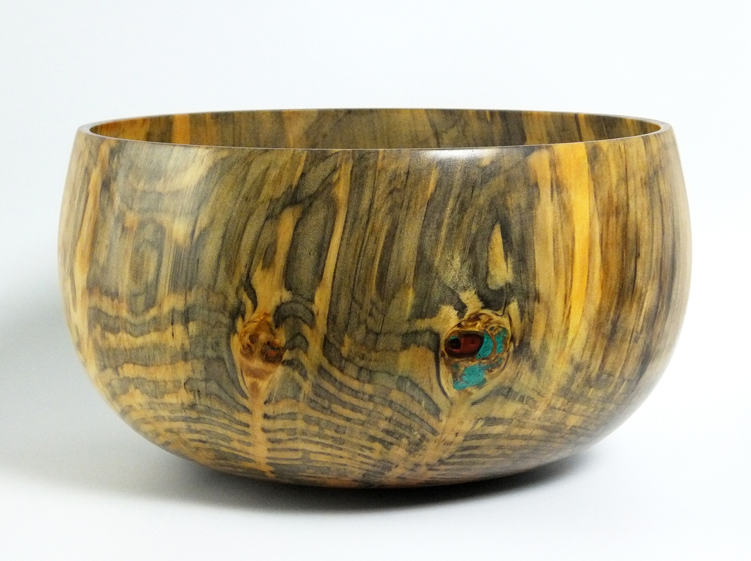 Norfolk Island Pine Calabash 13.5"d