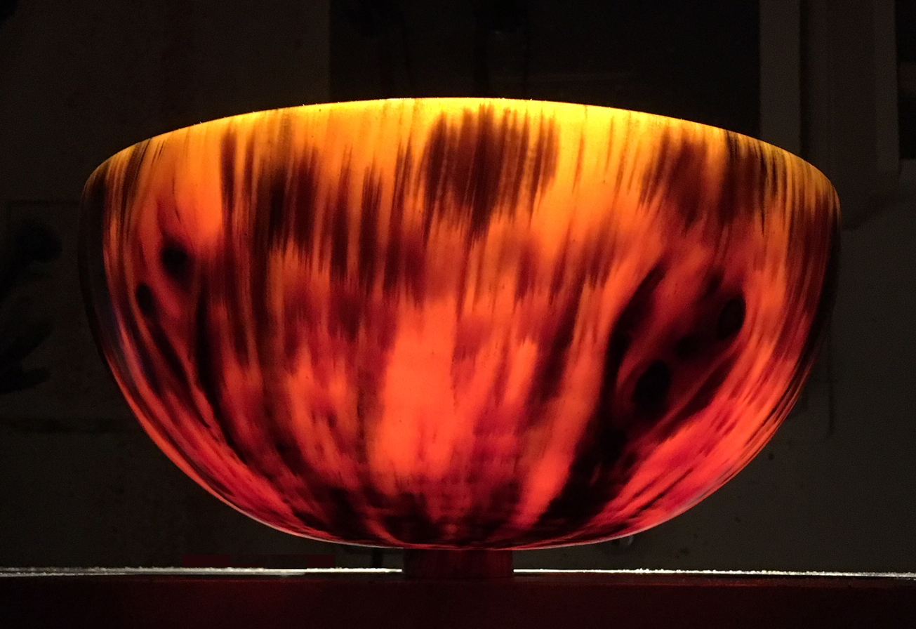 norfolk island pine translucent bowl