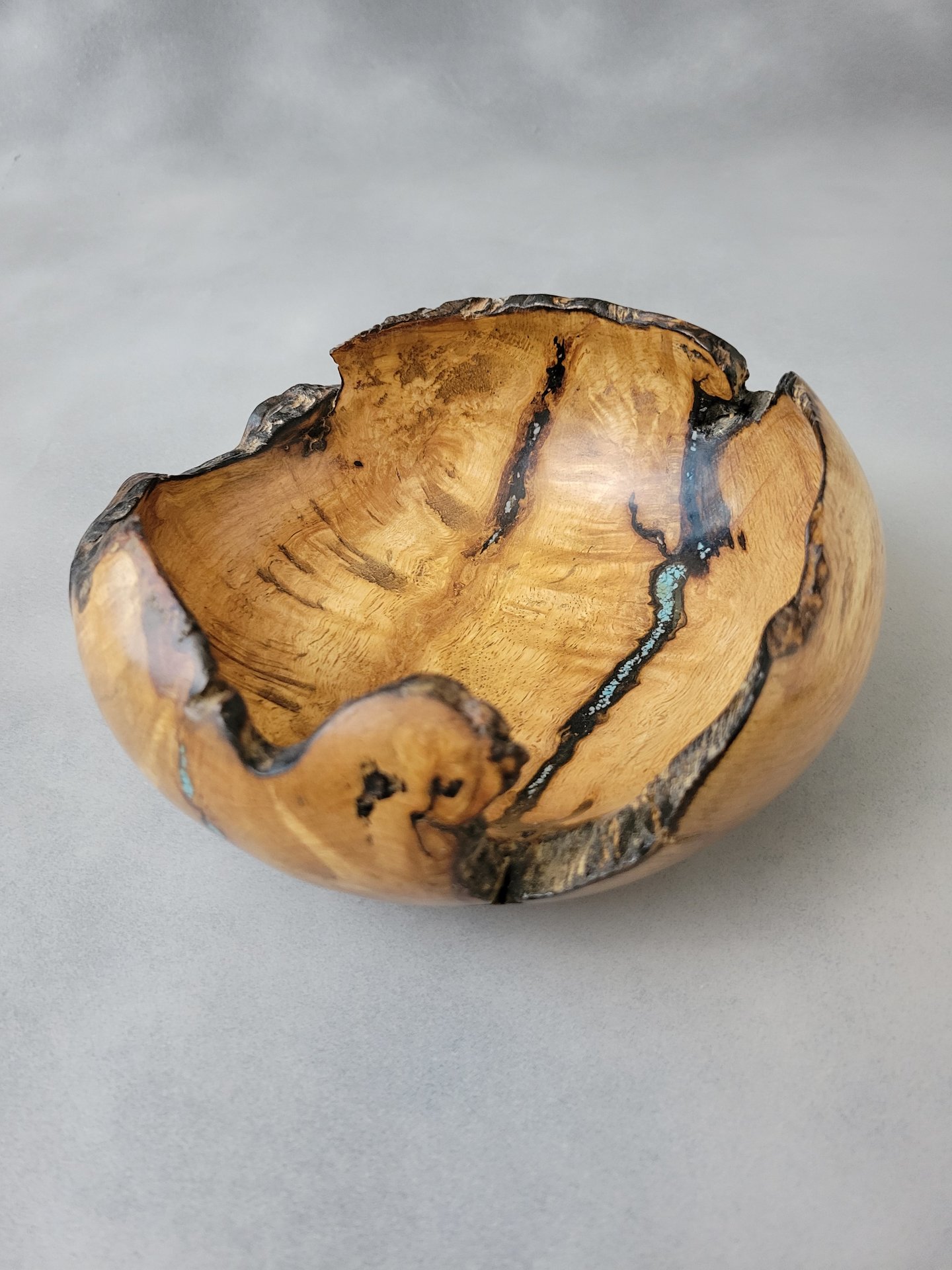 Oak Burl Bowl