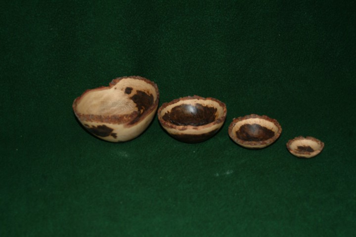 Oak Burl Nested Set