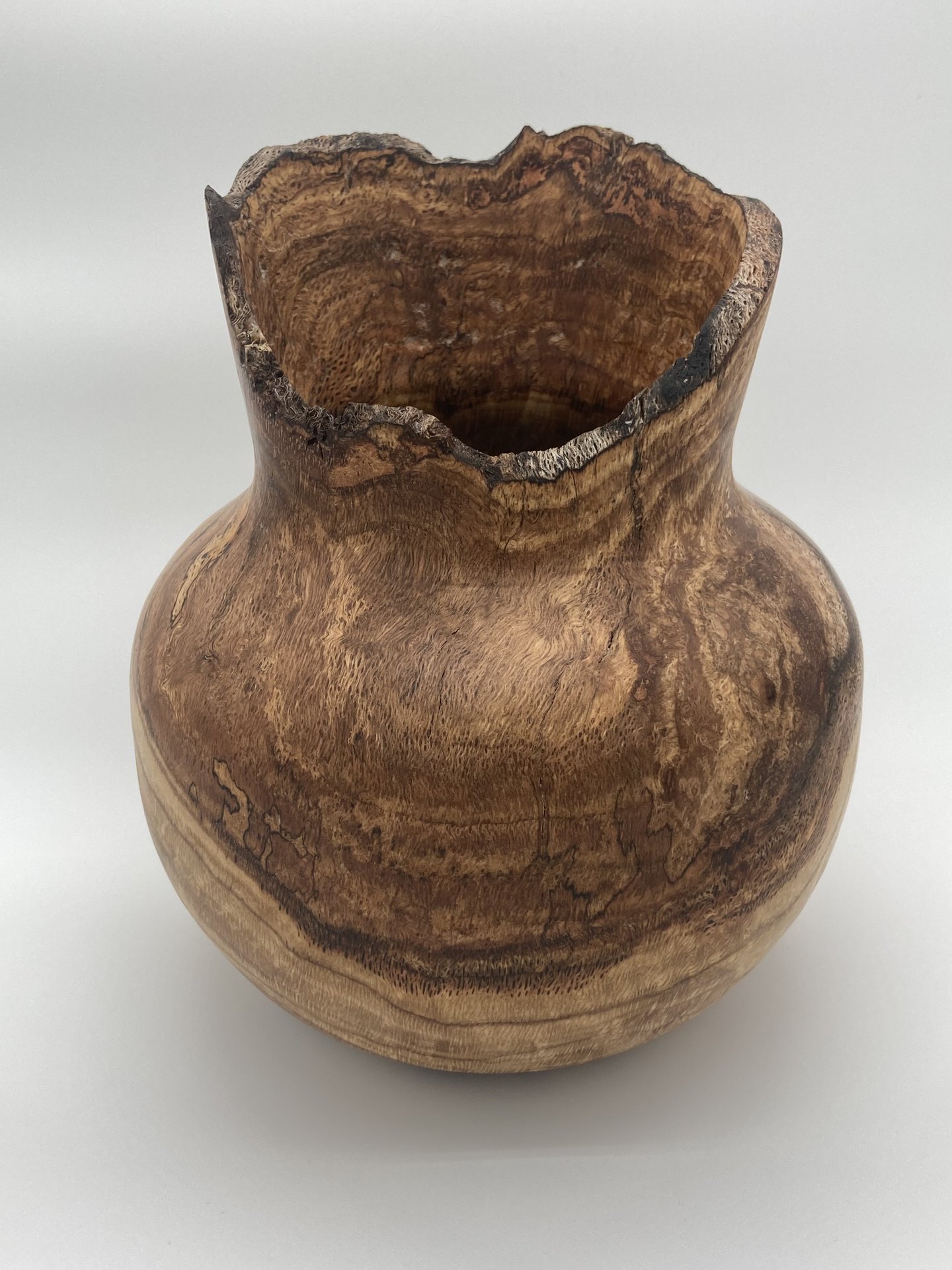 Oak Burl Vase