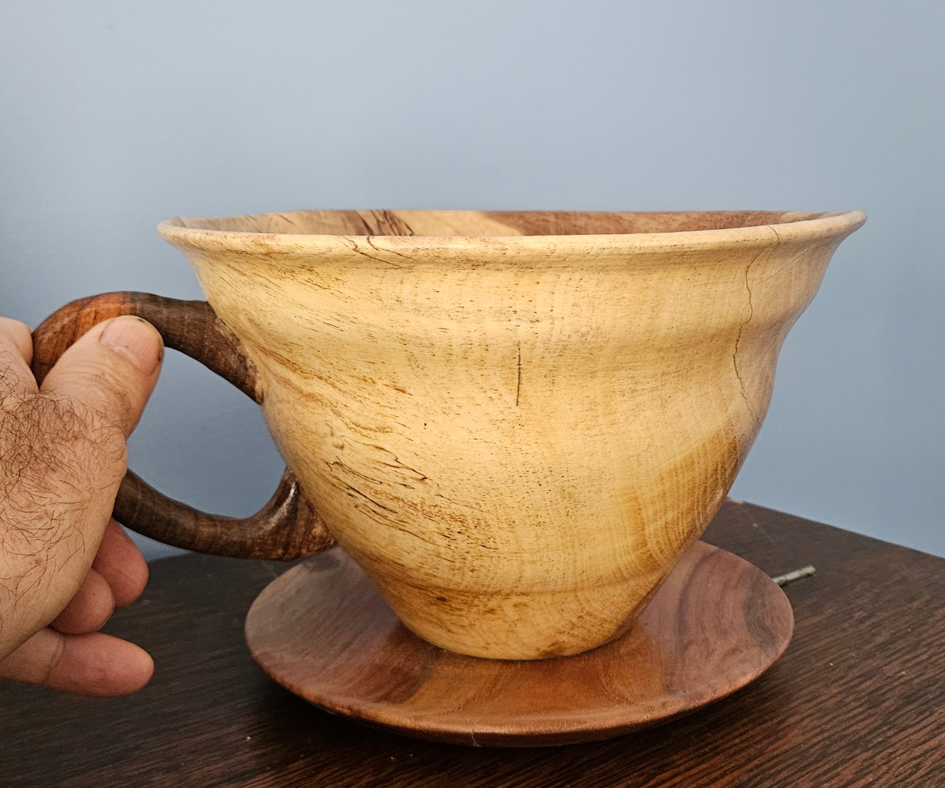 "Okay, just one more cup"