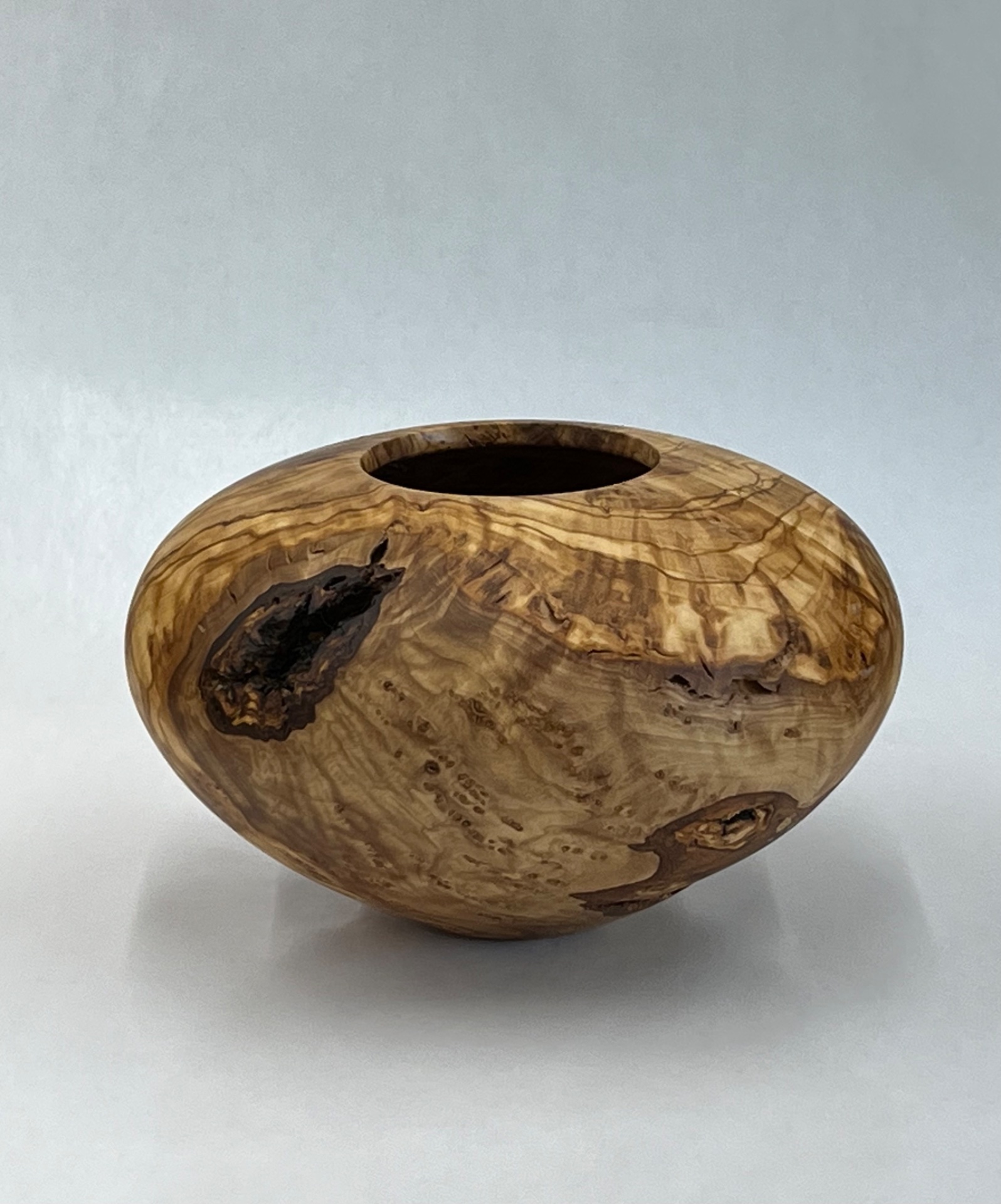 Olive Hollow Vessel