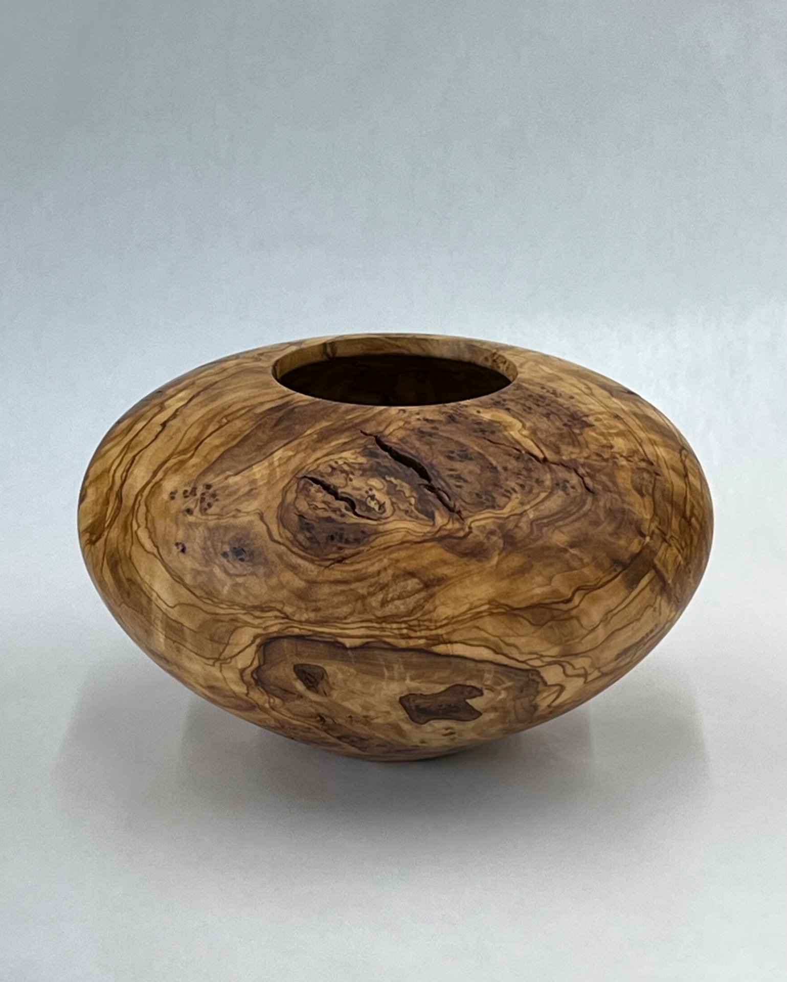Olive Hollow Vessel