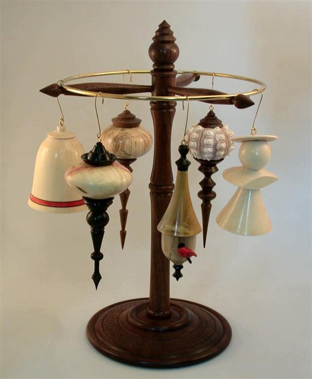 Ornaments and Display Stand