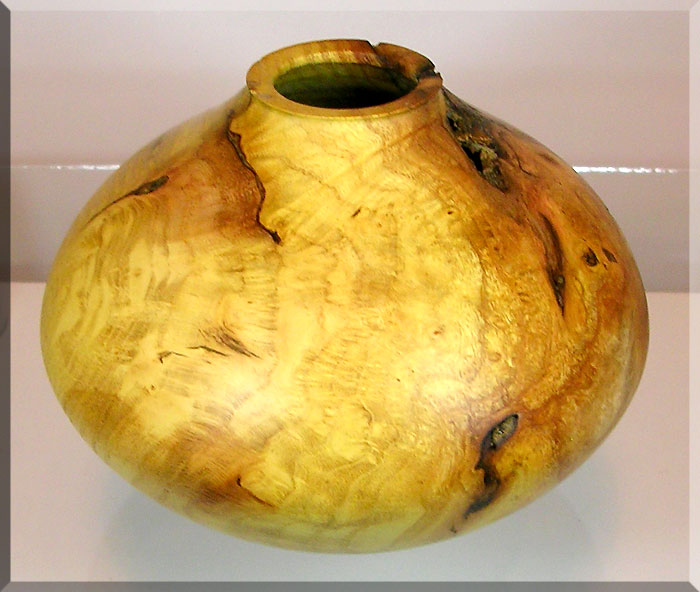 Osage Orange Burl Hollow Form C