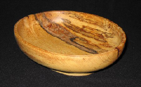 Oval Spalted Pecan
