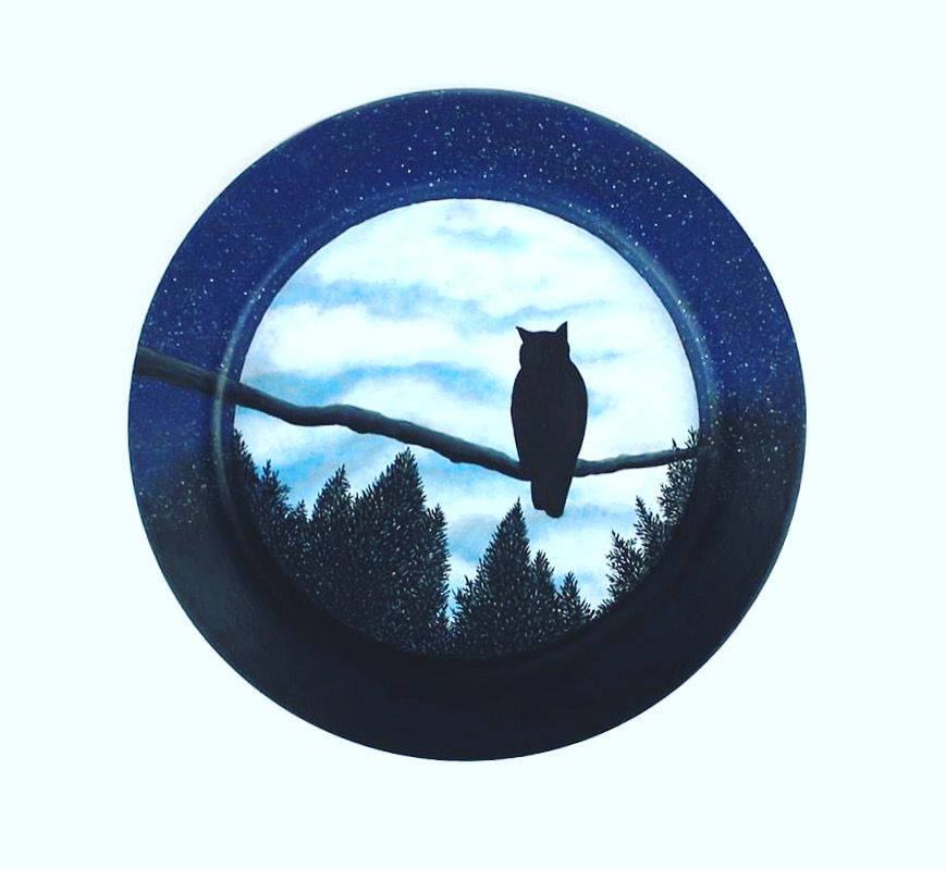 Owl Plate