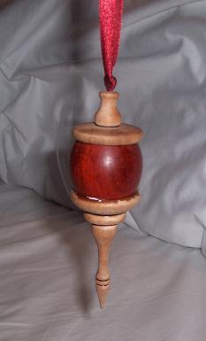 Padouk And Maple Ornament