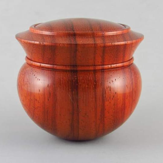 Paduak Lidded Box