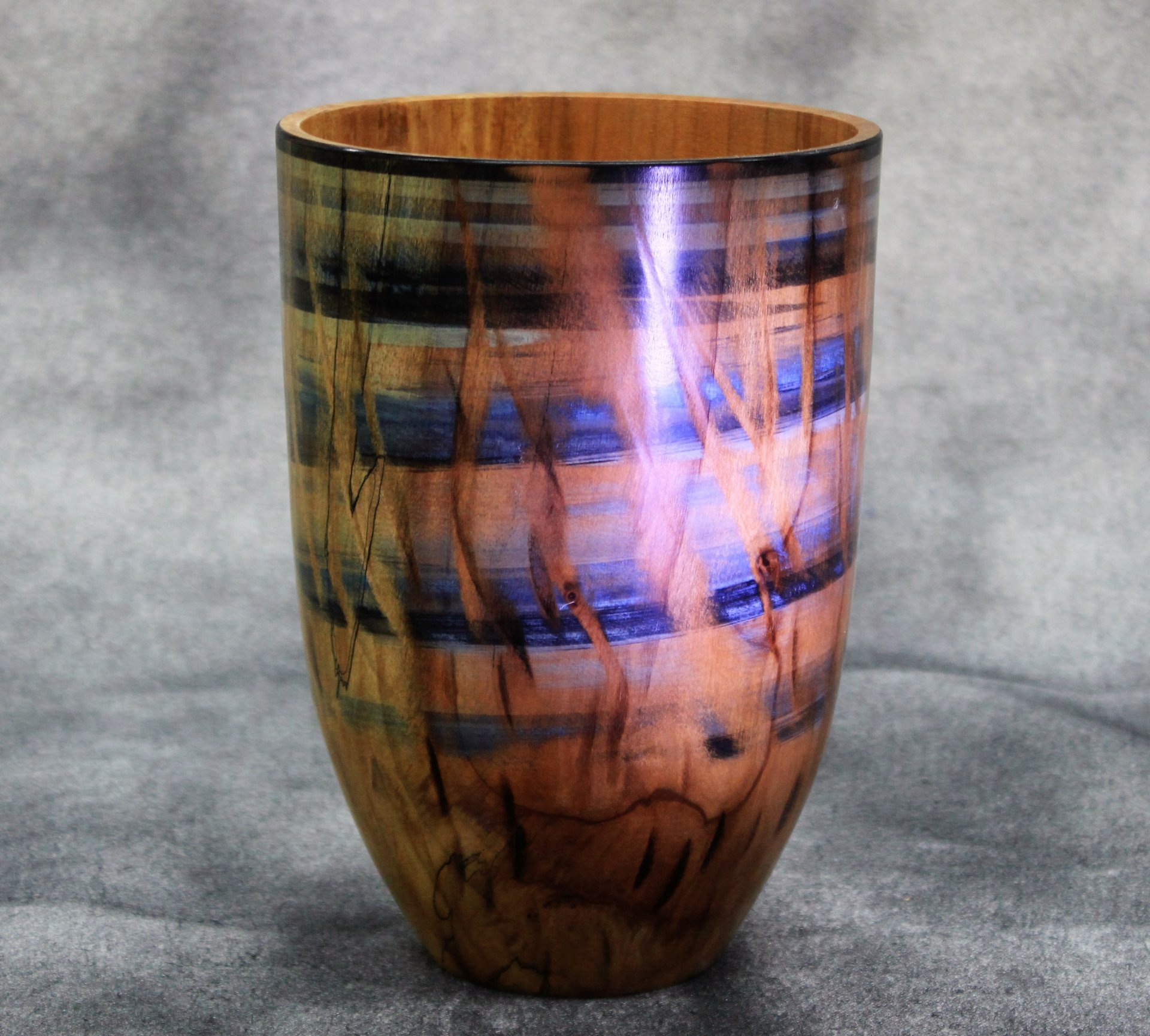 Painted Maple Vase