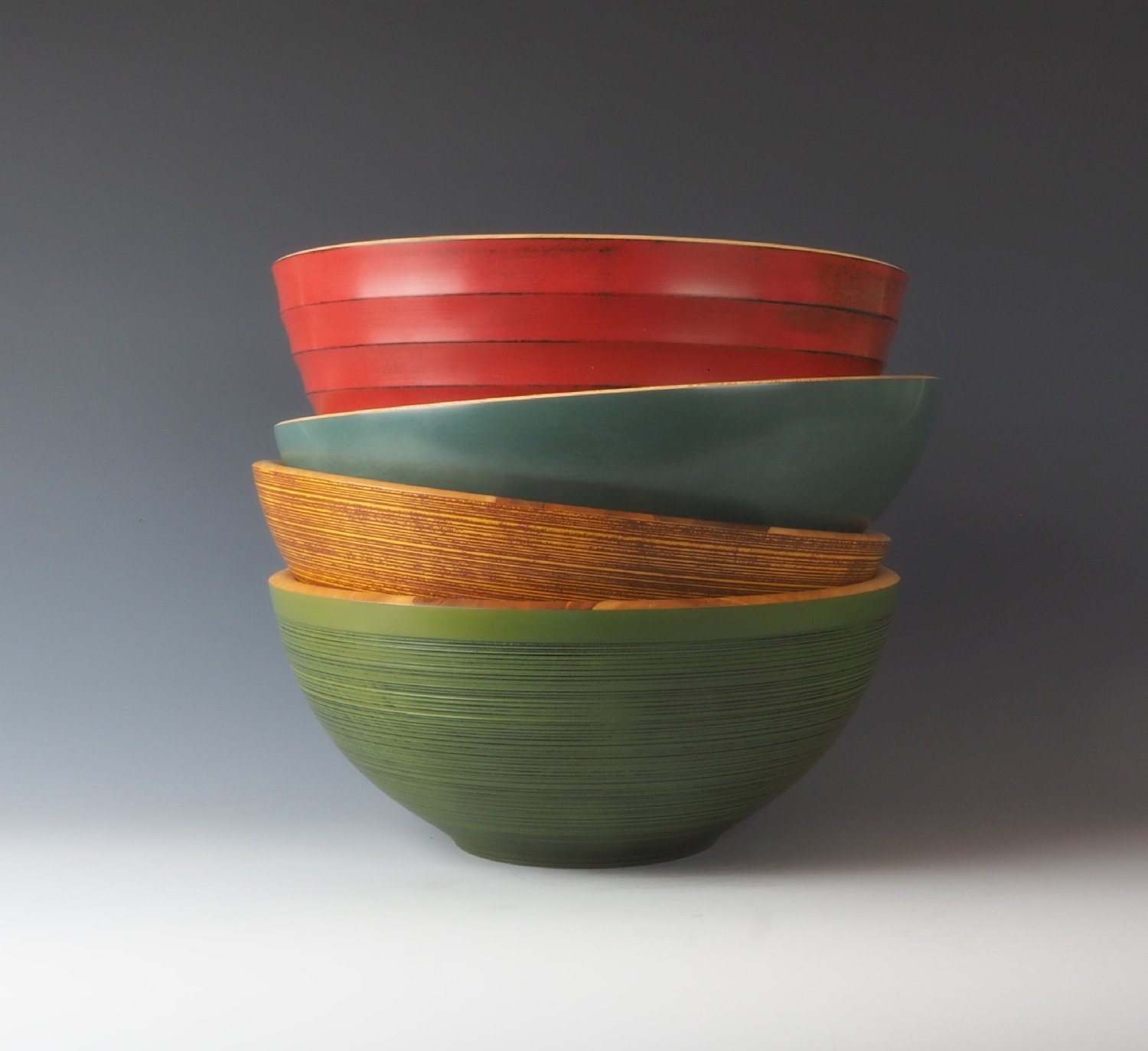 Painted salad bowls (2025)