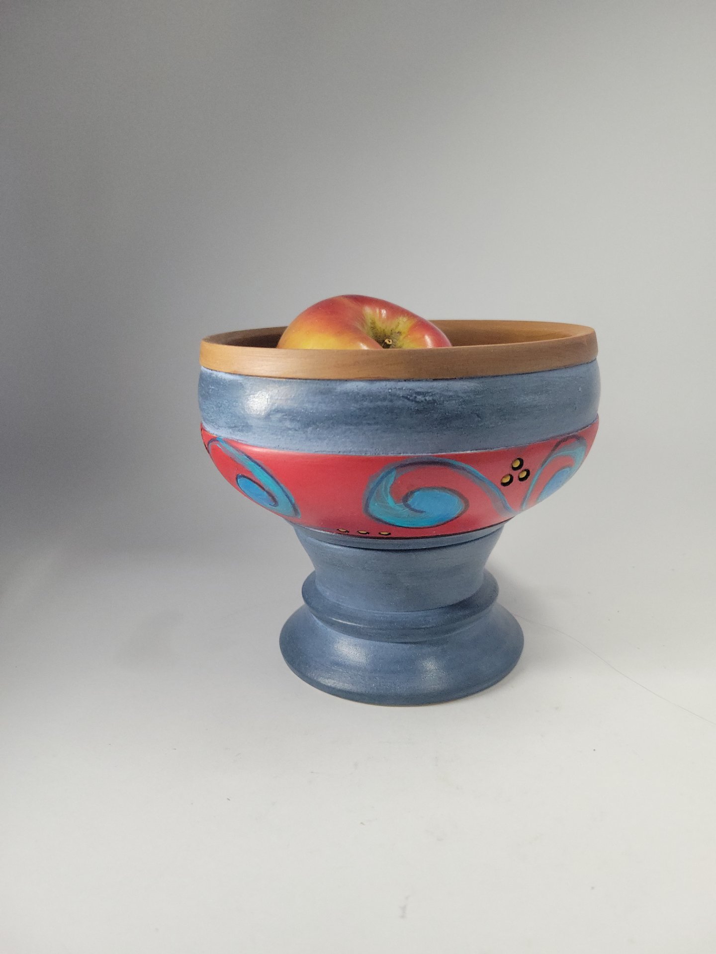 Pedestal bowl