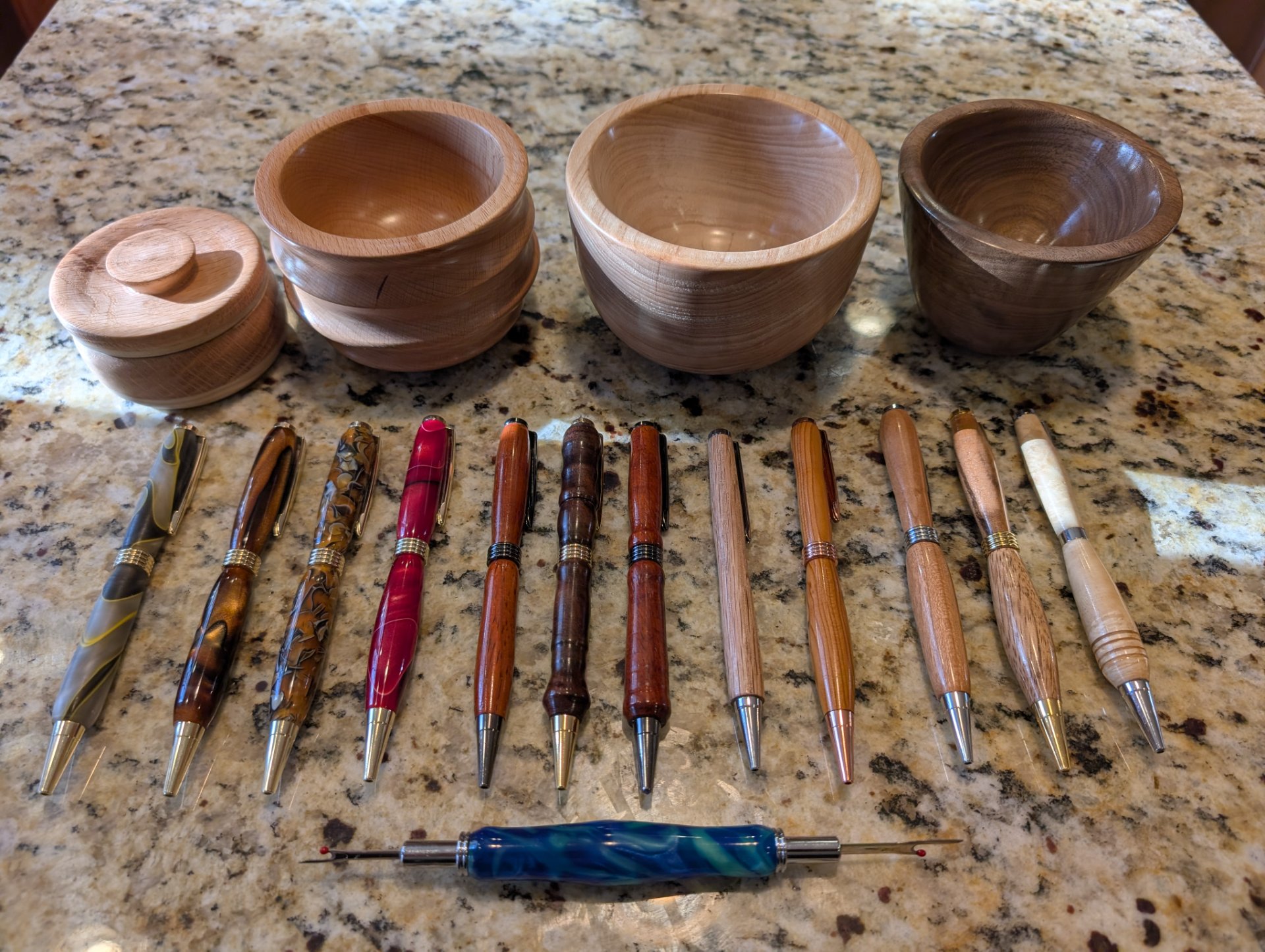 Pens and bowls