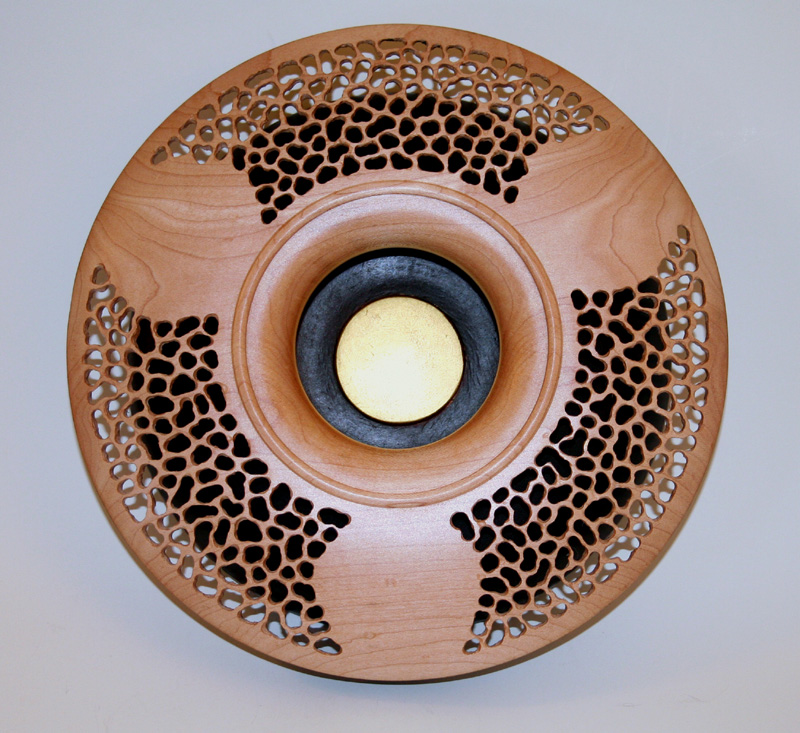 Pierced Bowl on light surface