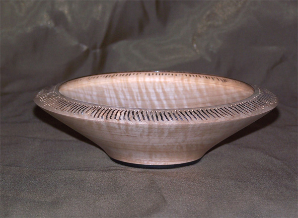 Pierced Curly Maple Semi-Closed Form