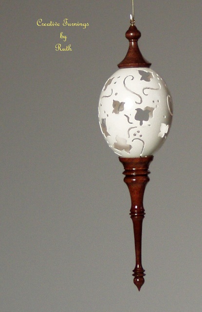 Pierced Egg Ornament