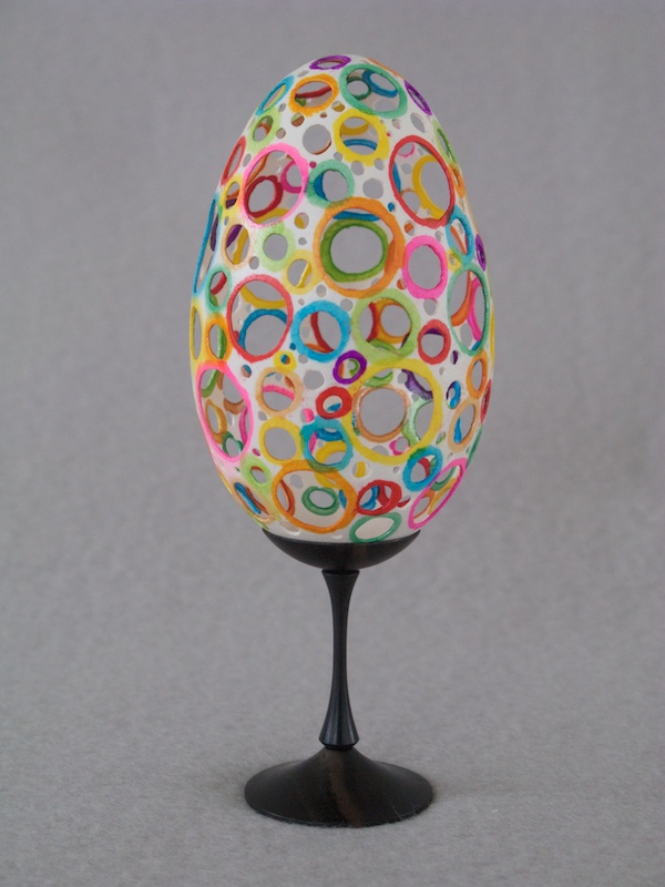 Pierced Egg Ornament