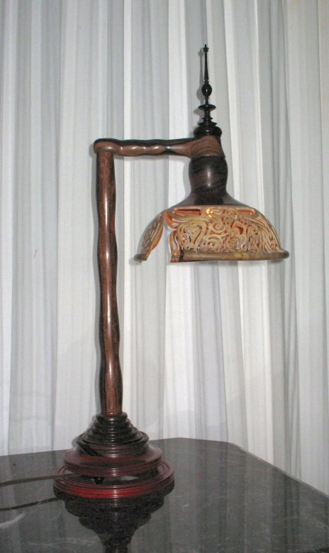 Pierced lamp