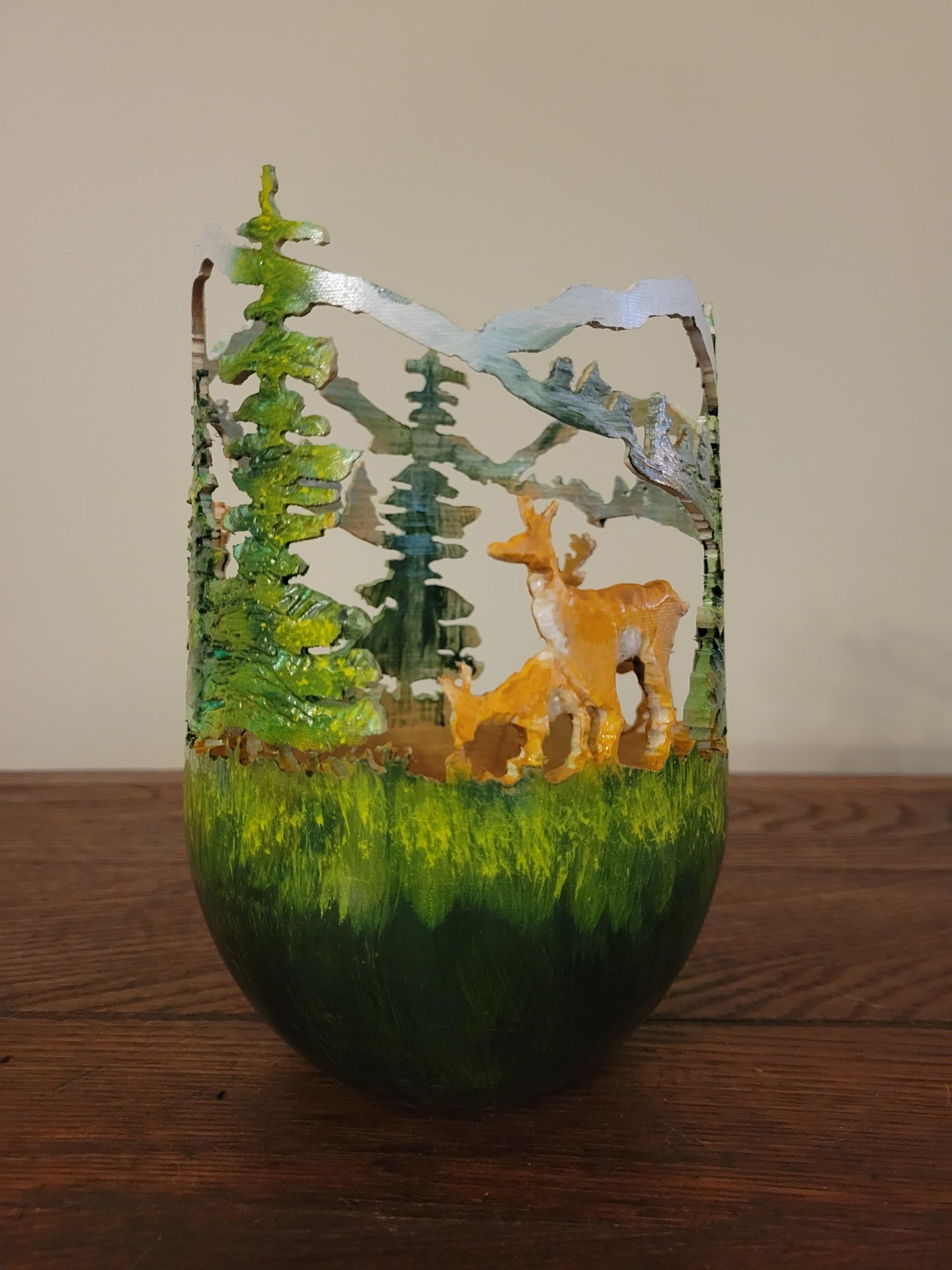 Pierced nature vase 2