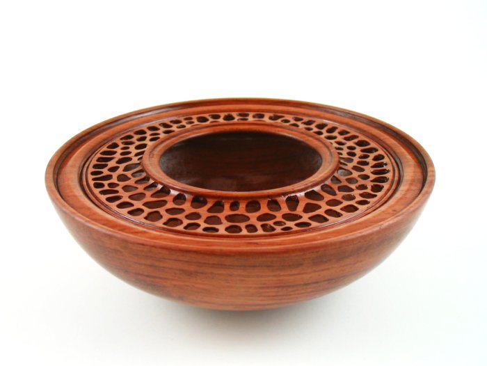 Pierced Rim Bowl