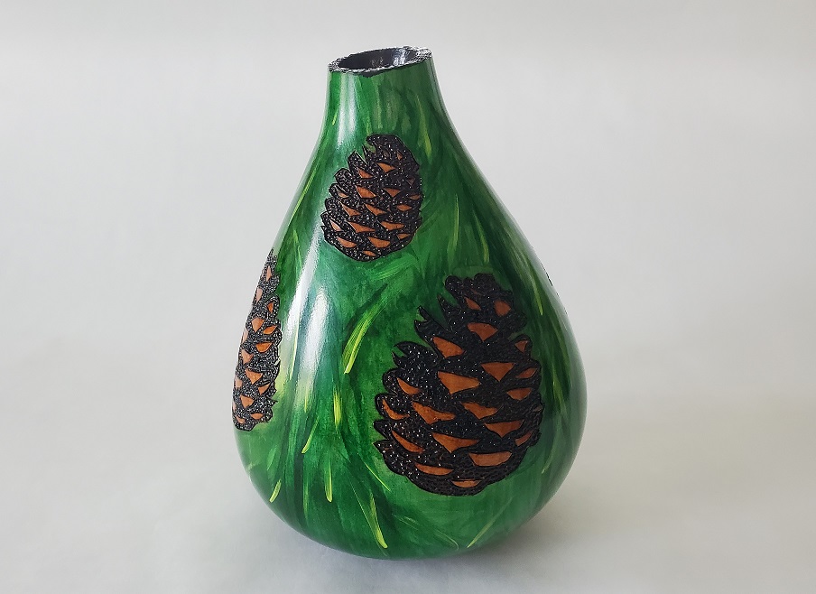 Pine Cone Pot