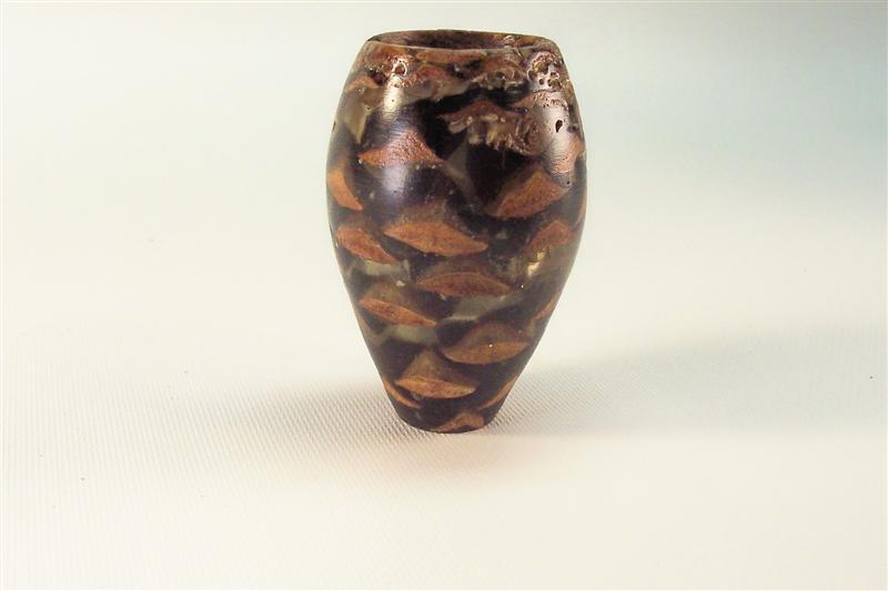 pine cone vase