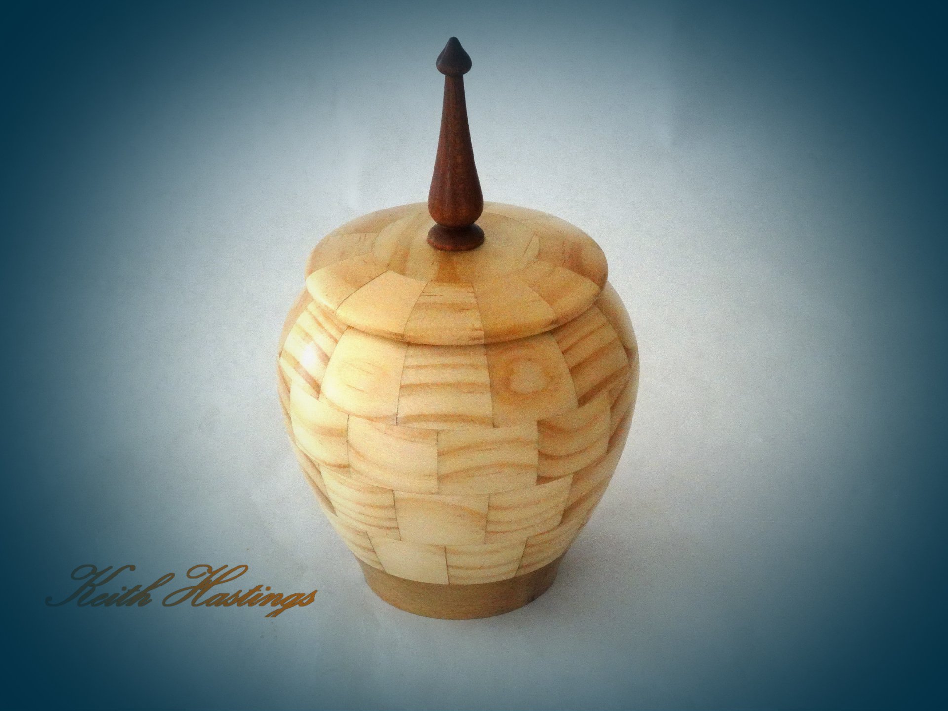 Pine Lidded Box