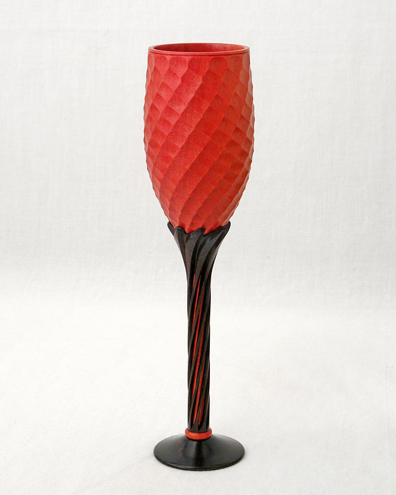 Pink Champagne Glass