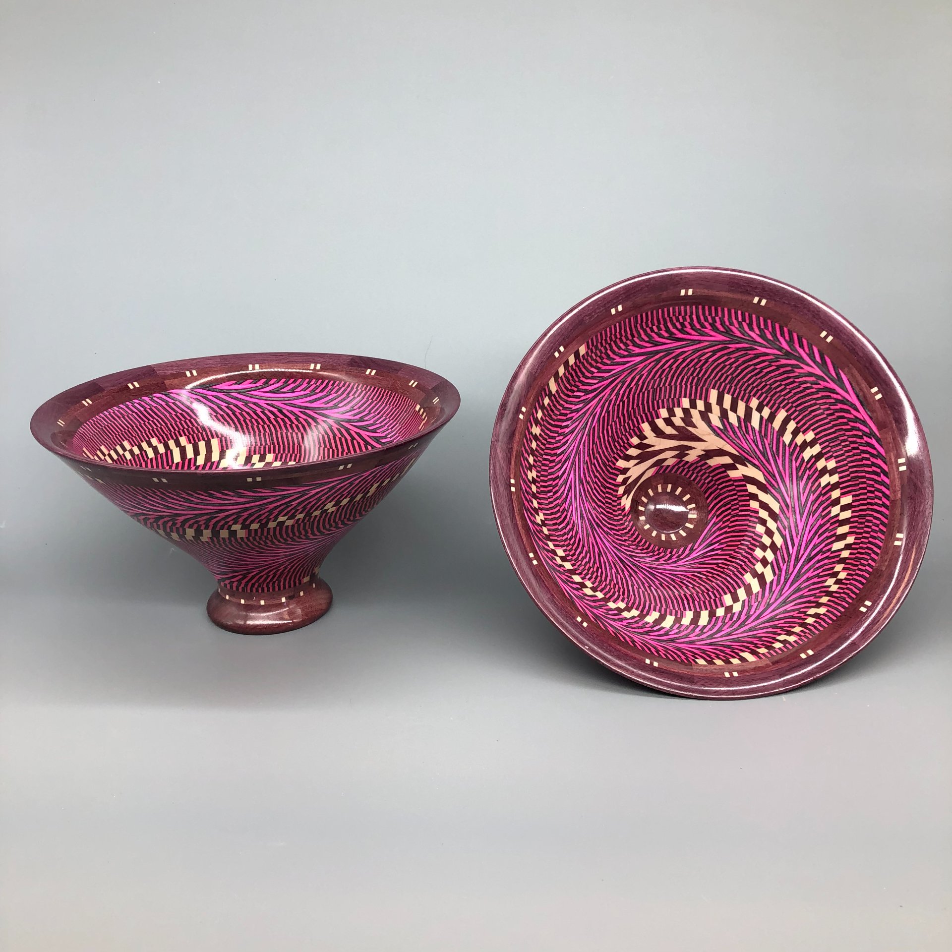 Pink Dizzy Bowls