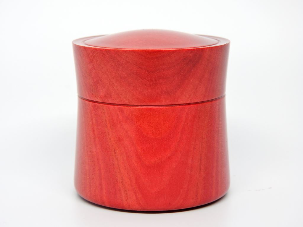 Pink Ivory Round Edge Cylinder Box