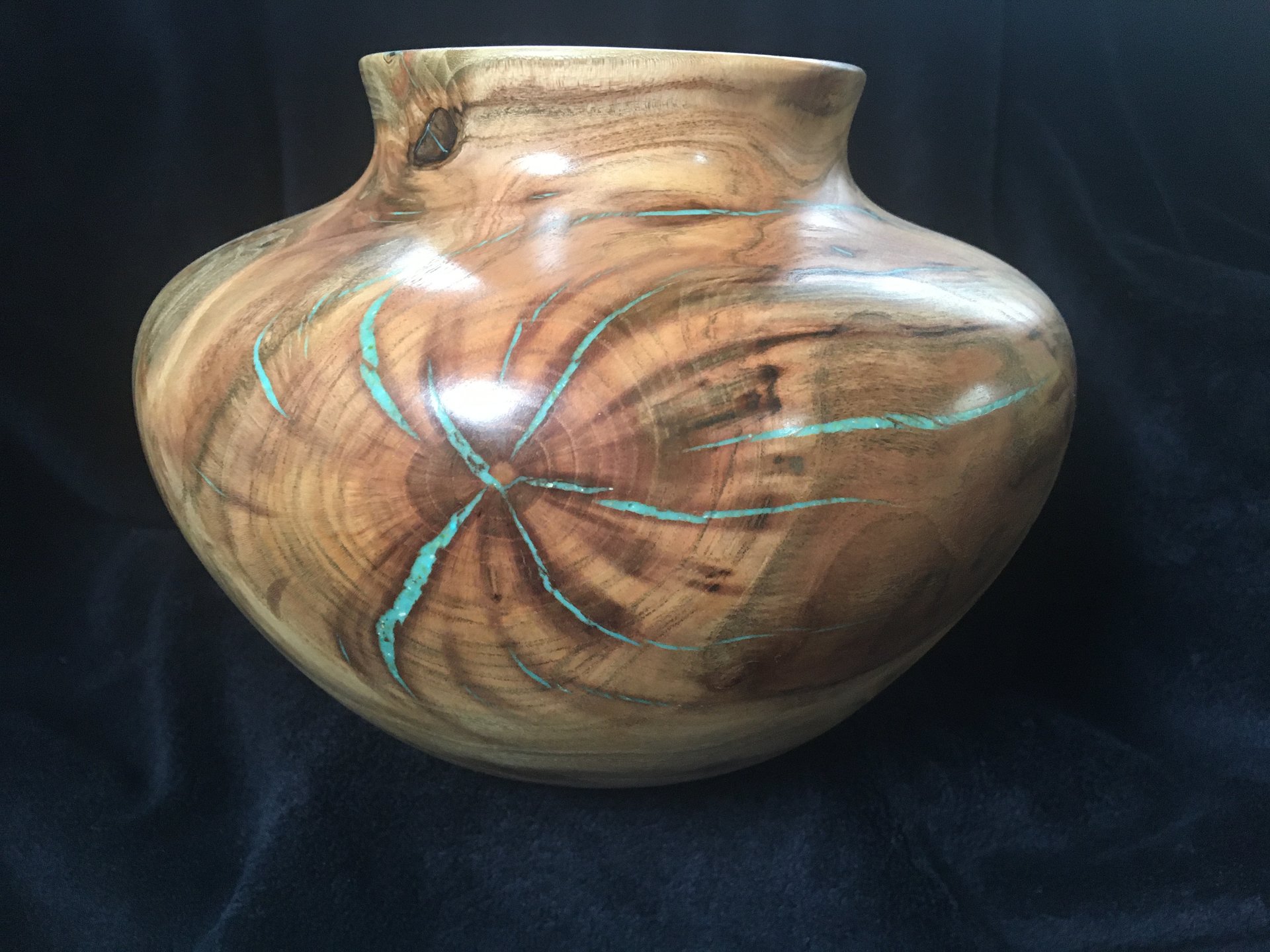 Pistachio with turquoise