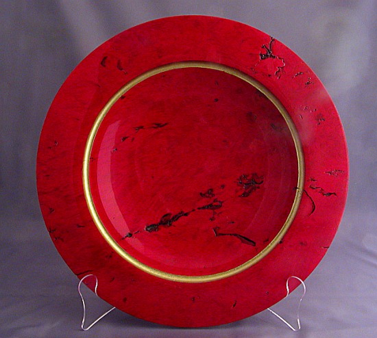 Platter contest / maple burl