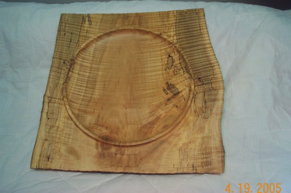 Platter Contest Square Maple Platter