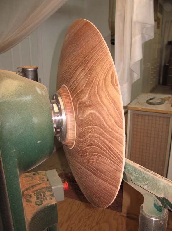Platter in progress