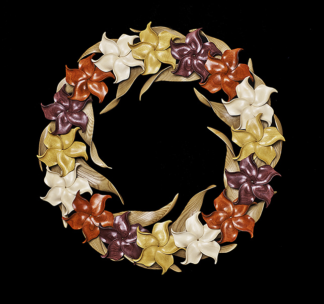 Plumeria Wreath