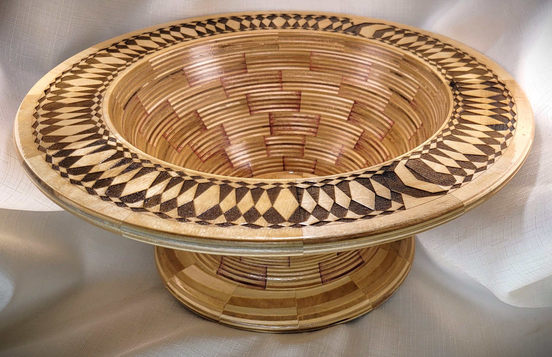 Plywood Segmented Bowl