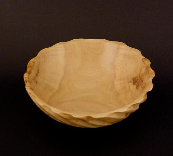 Poplar Spiral Bowl 5168