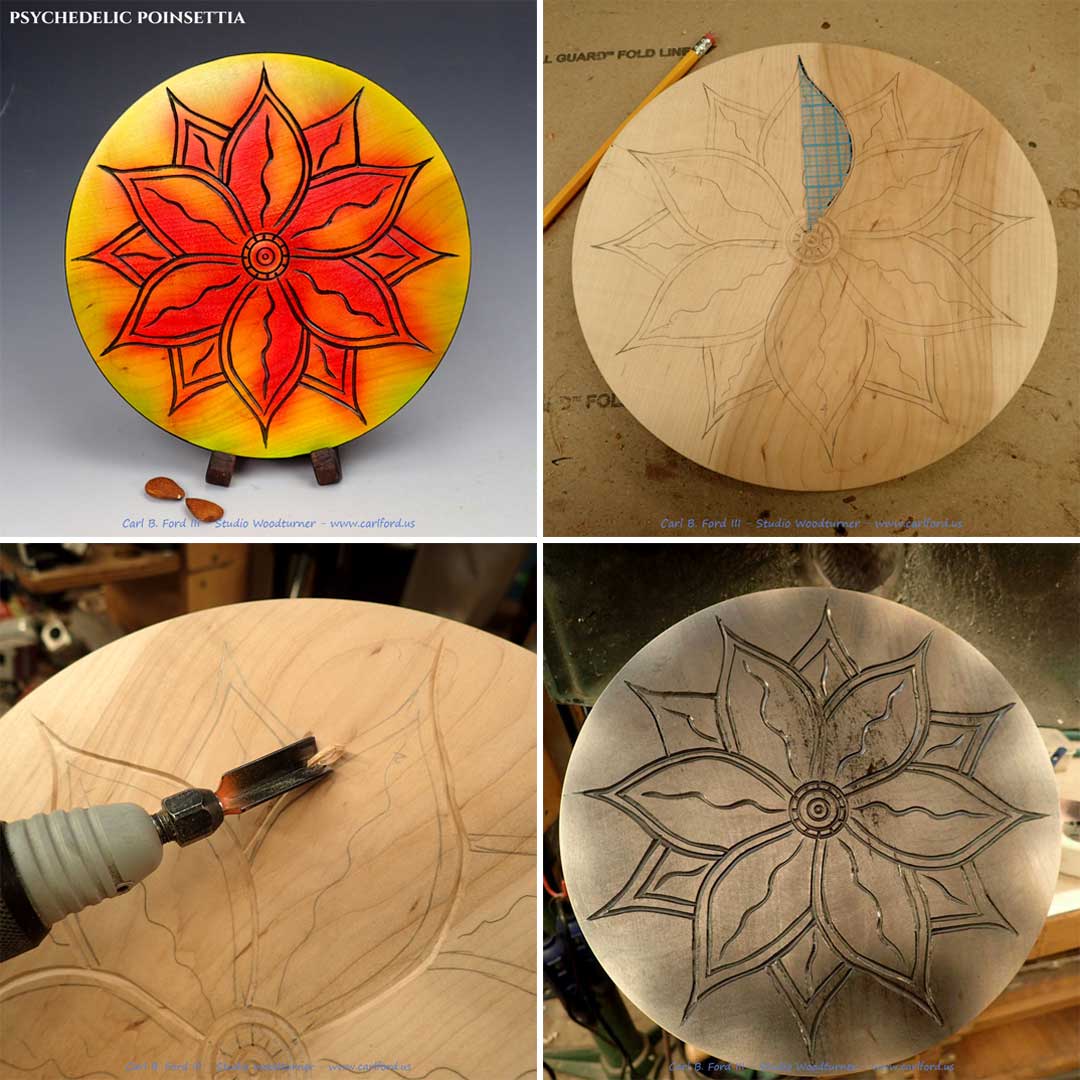 Psychedelic Poinsettia - 12/2020