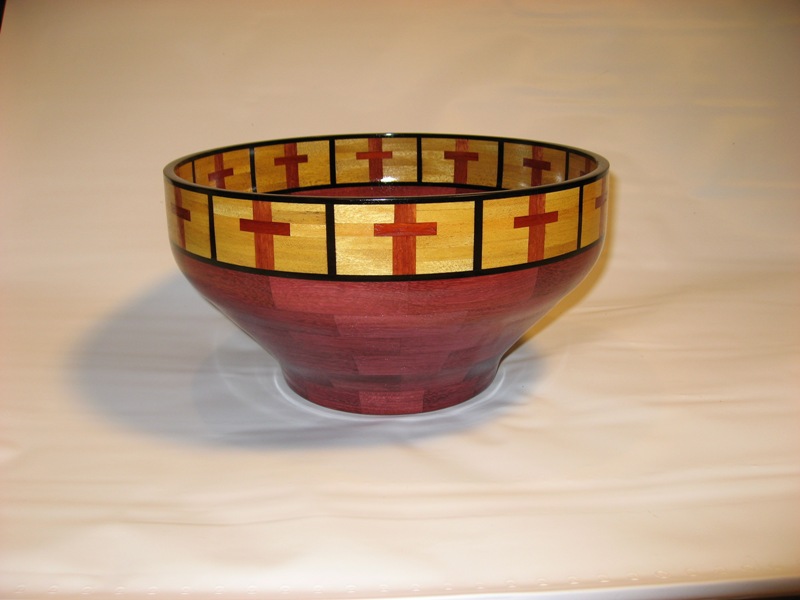 Purple Heart, Yellow Heart, and Blood Wood, Ebony