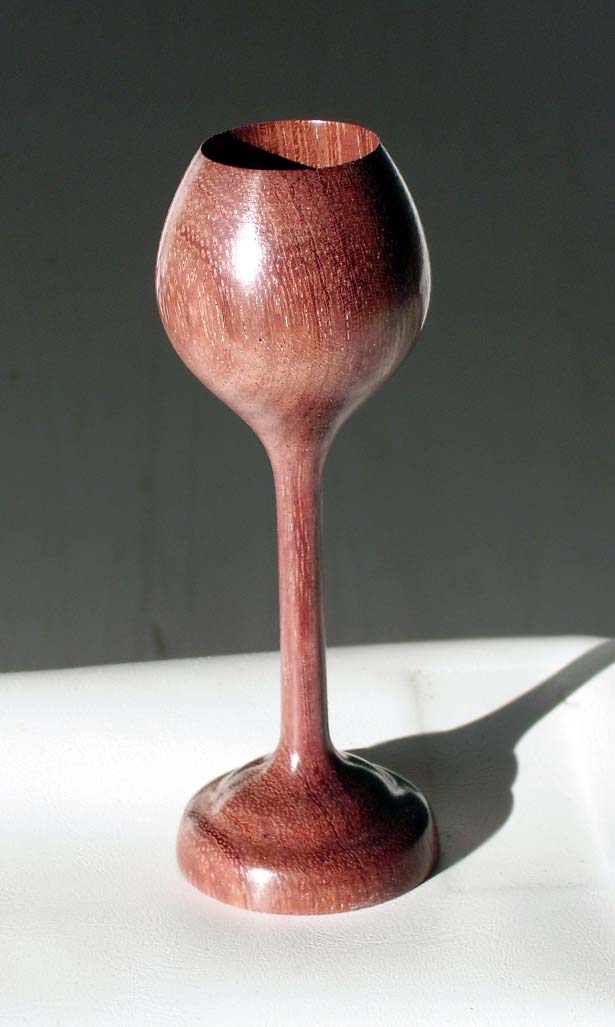 Purpleheart Goblet