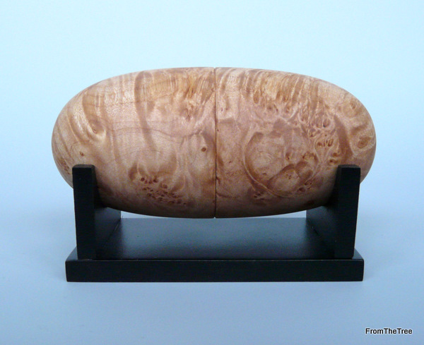 quilted burr maple box