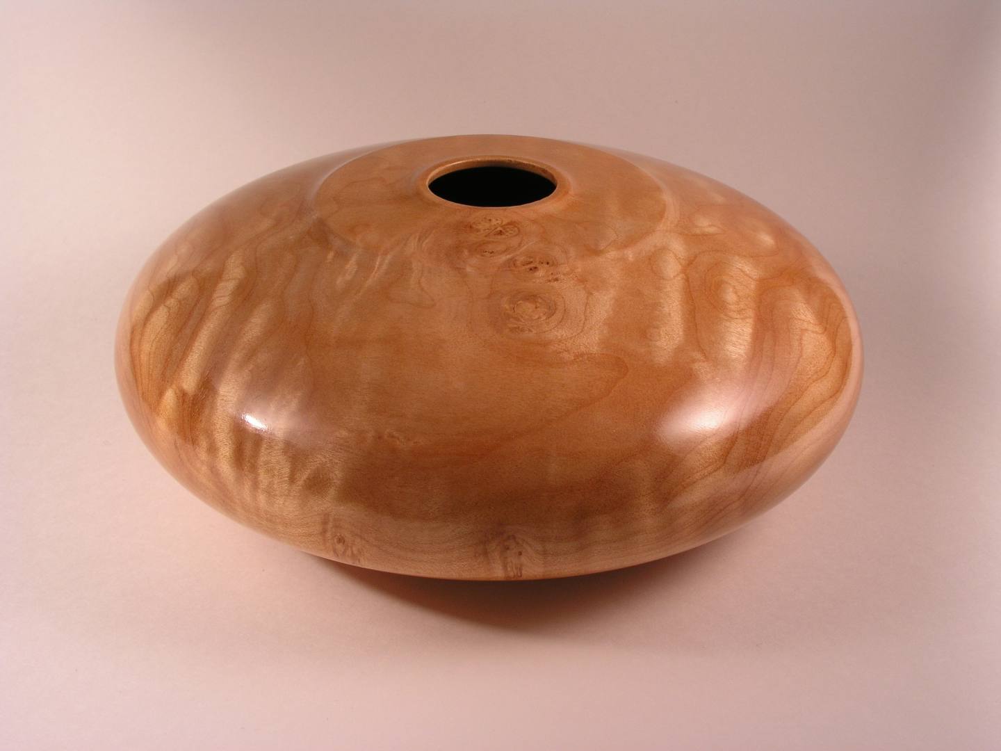 Quilted Maple Hollow Form