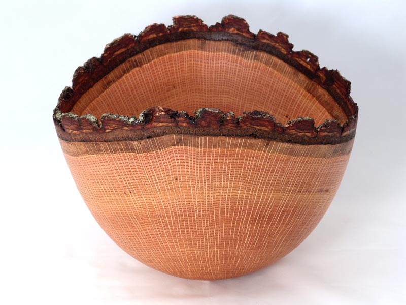 Red Oak Natural Edge Bowl