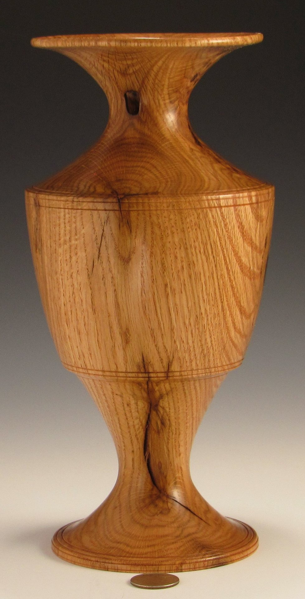 Red Oak Vase