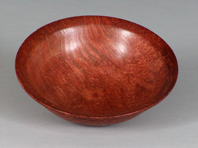 Redwood burl bowl