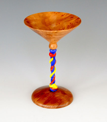 Redwood Burl goblet