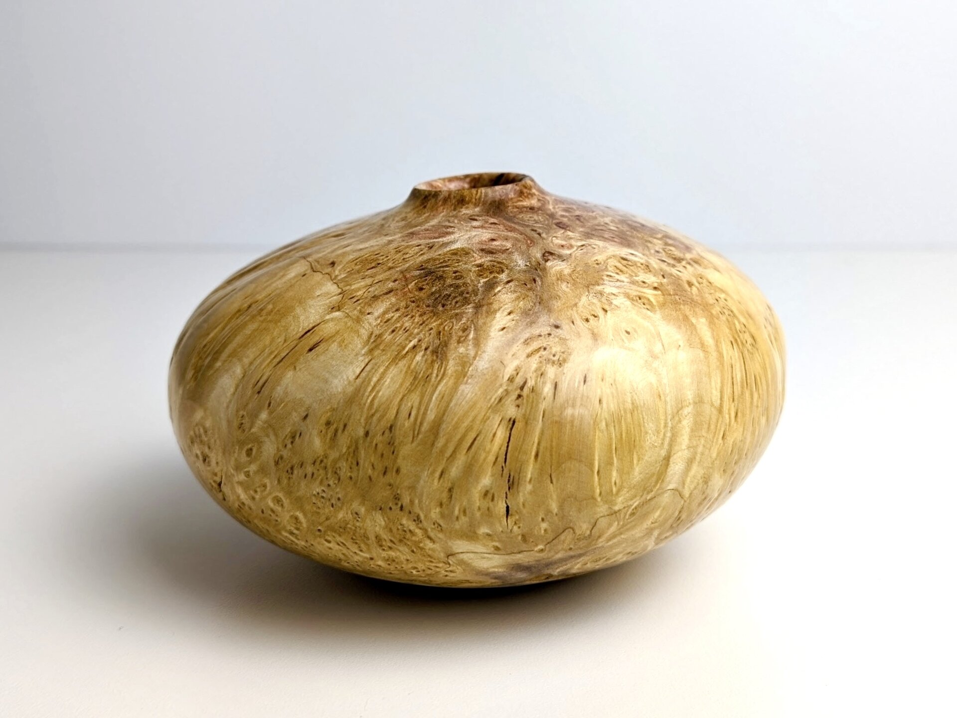 Redwood burl hollow form