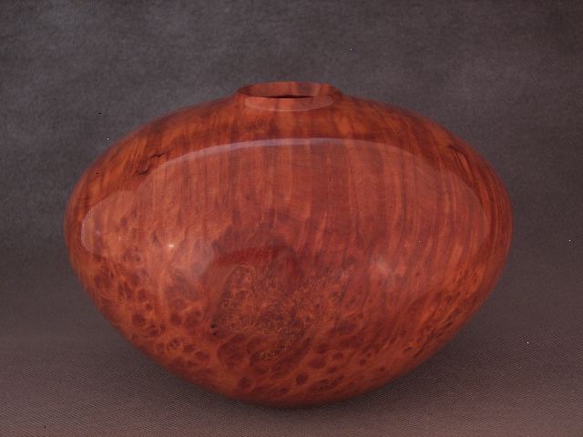 redwood burl vessel