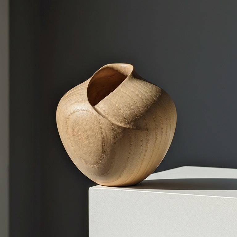 Rescued broken mulberry hollowform